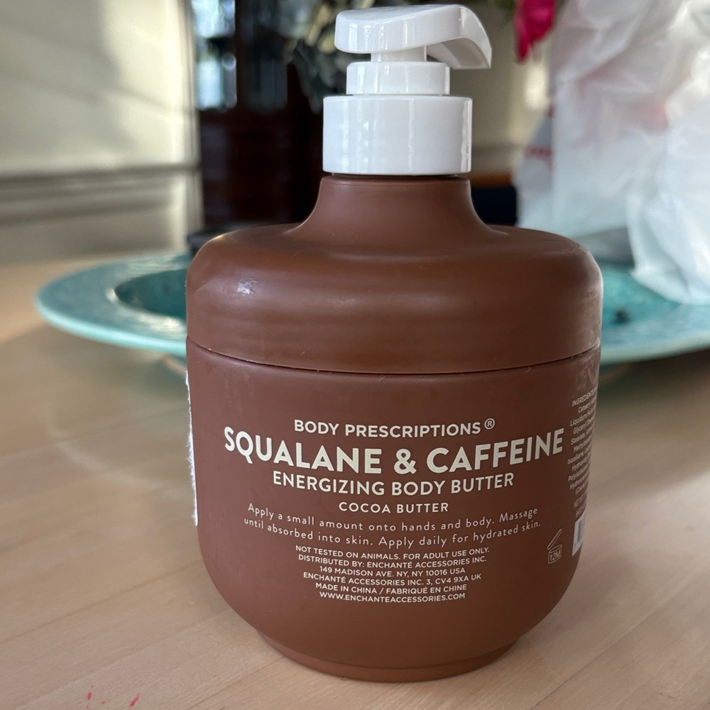Body Prescriptions Squalane & Caffeine Energizing Body Butter w Cocoa Butter